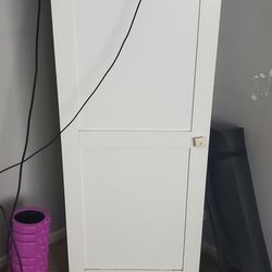 Tall White Stand 