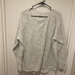 Bobbie Brooks Plus Size Grey Crewneck Sweatshirt Size 2X