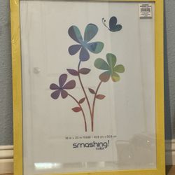Aaron Brothers Yellow Picture frame 16” x 20” - $30