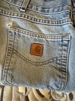 Carhartt Light Wash Denim Jeans Size 40/30