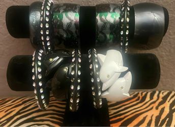 Y2K bangle bracelet set 11pcs + FREE VELVET BRACELET HOLDER