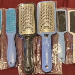 6Pcs Colossal Foot Rasp Scrubber File For Callus Remover Dead Skin Double Sided Pedicure Foot Care Tool
