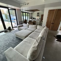White EXTRA LARGE Sectional 
