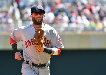 Boston Red Sox Dustin Pedroia aka the muddy chicken ,the Laser