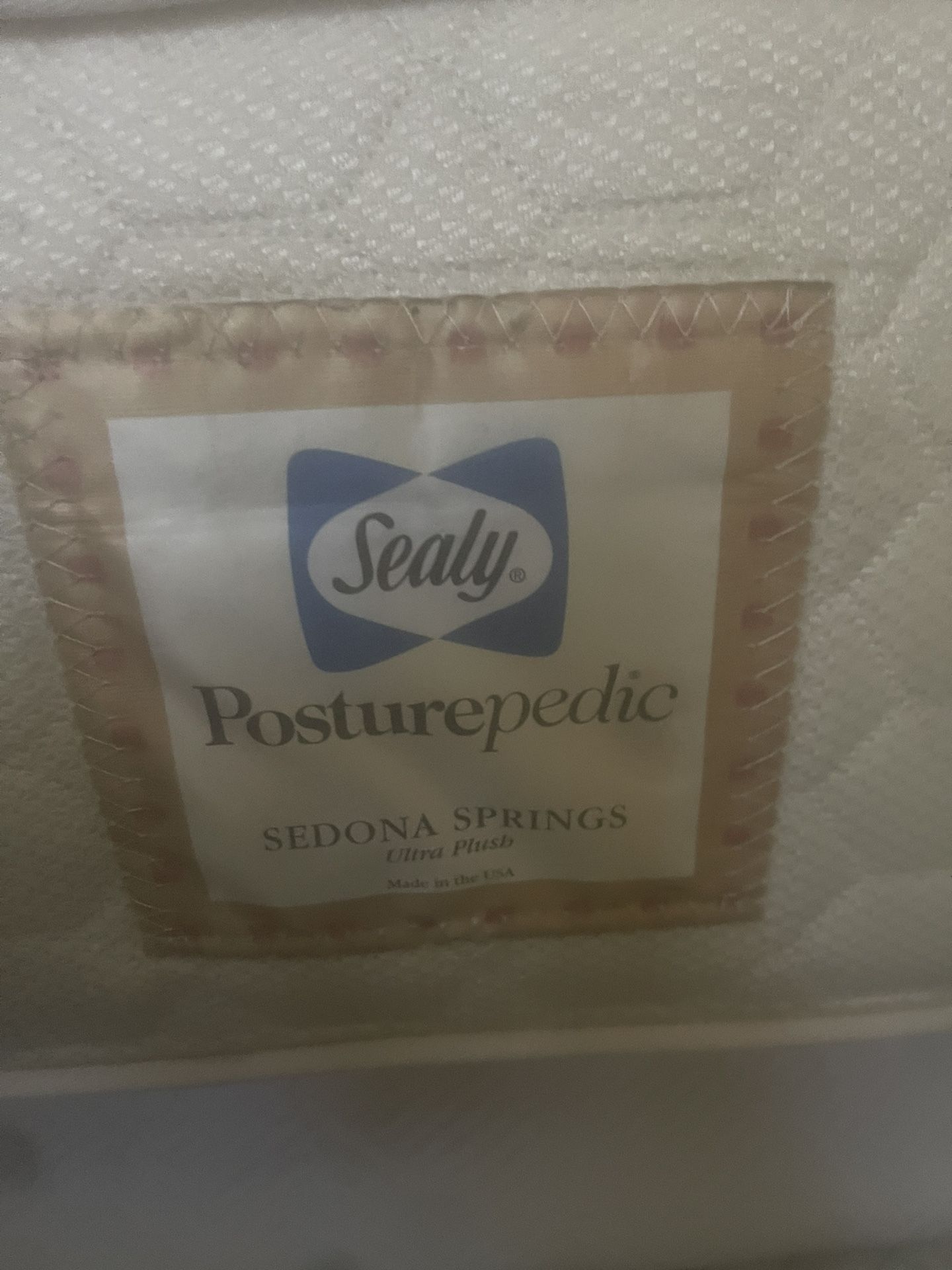 King Size Demo/Return Frame Mattress And Box Springs