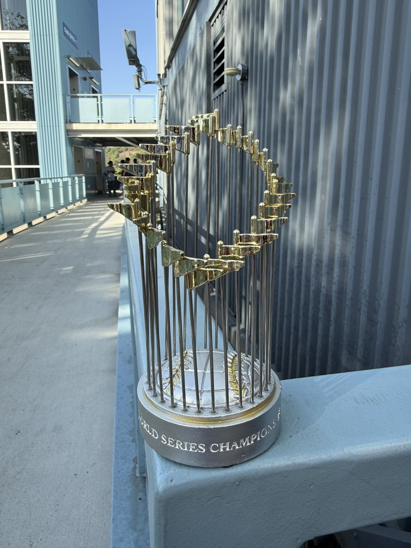 Dodgers World Series Trophy
