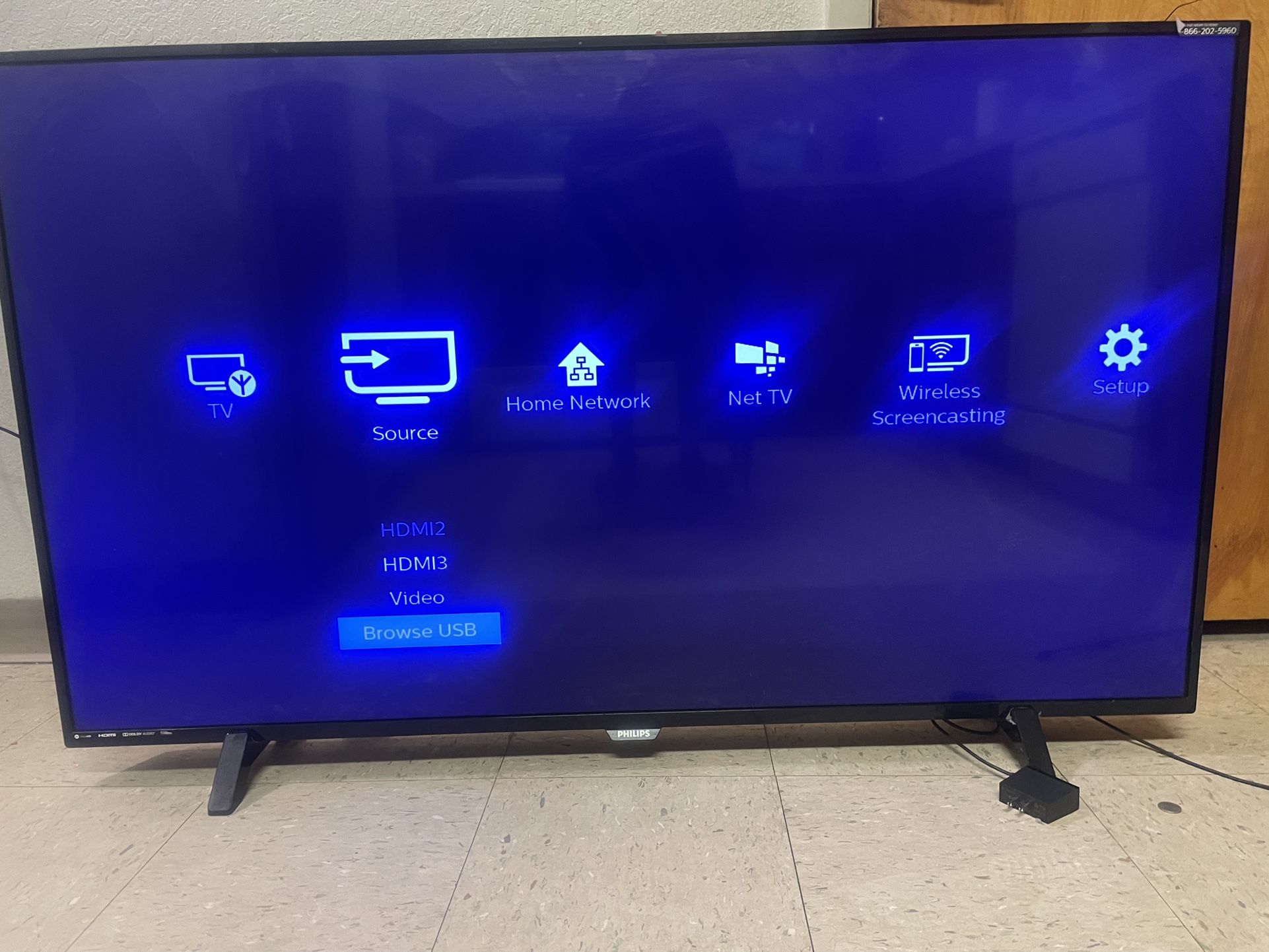 55in Philips Tv