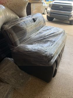 Reclining Leather Couch