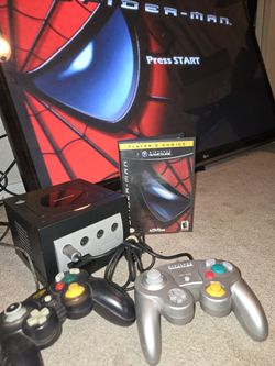 Gamecube With Spider Game 