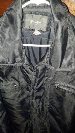 Mens 3XL Black Nylon Sean Jean Coat