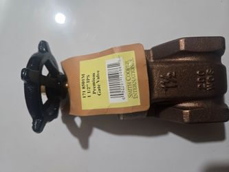Smith Cooper 1-1/2" IPS Premium Bronze Gate Valve