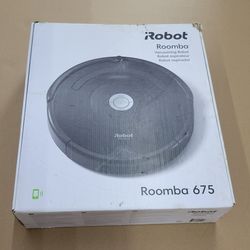 iRobot Roomba 675 Robot Vacuum. Works With Simple Touch Or Home App For Remote Control
