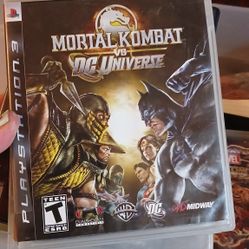 Mortal Kombat Vs. DC Universe PS3 VIDEO GAME
