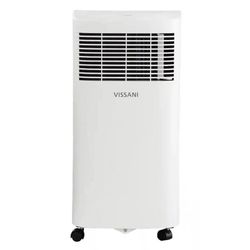 Brand New Vissani 5,000 BTU 115-Volt Portable Air Conditioner for 170 sq. ft. Rooms Dehumidifies