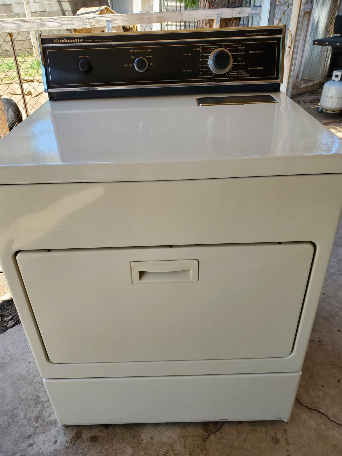 Kitchen Aid Dryer Super Capacity Heavy Duty