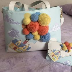 LoungeFly Up Bag & Wallet Diaper Bag