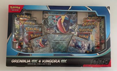 Kingdra ex and Greninja ex Special Collection