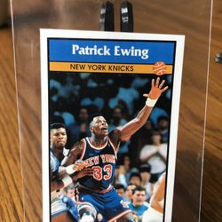 1992 Patrick Ewing Panini Sticker
