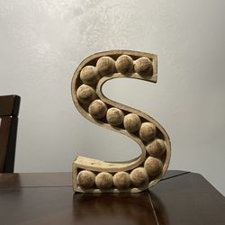 Decorative Letter “S”