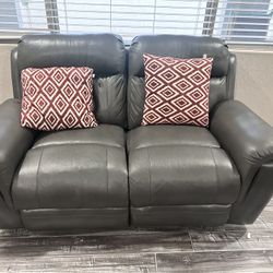 Sofa And Love Seat - Manual Recliner