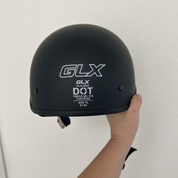 Half Face Motorcycle Helmet- Size M/L/XL Available 