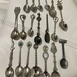 set of collectible spoons