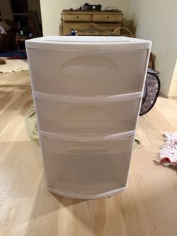 STERILITE DRAWERS  15"w x 18"deep x 24 1/2"high; cross streets are Arapaho & Waterview