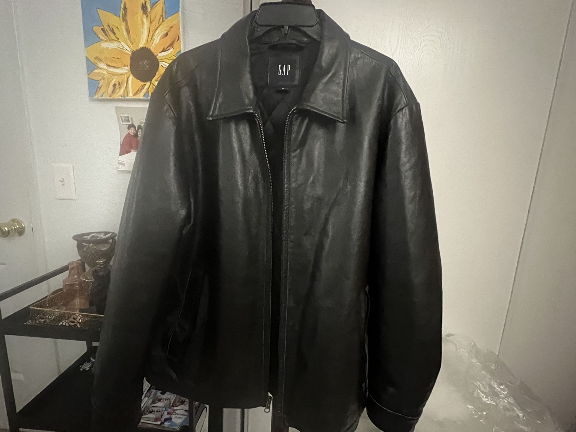 Leather Jacket Me. XL