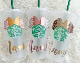Concha personalised Starbucks cup