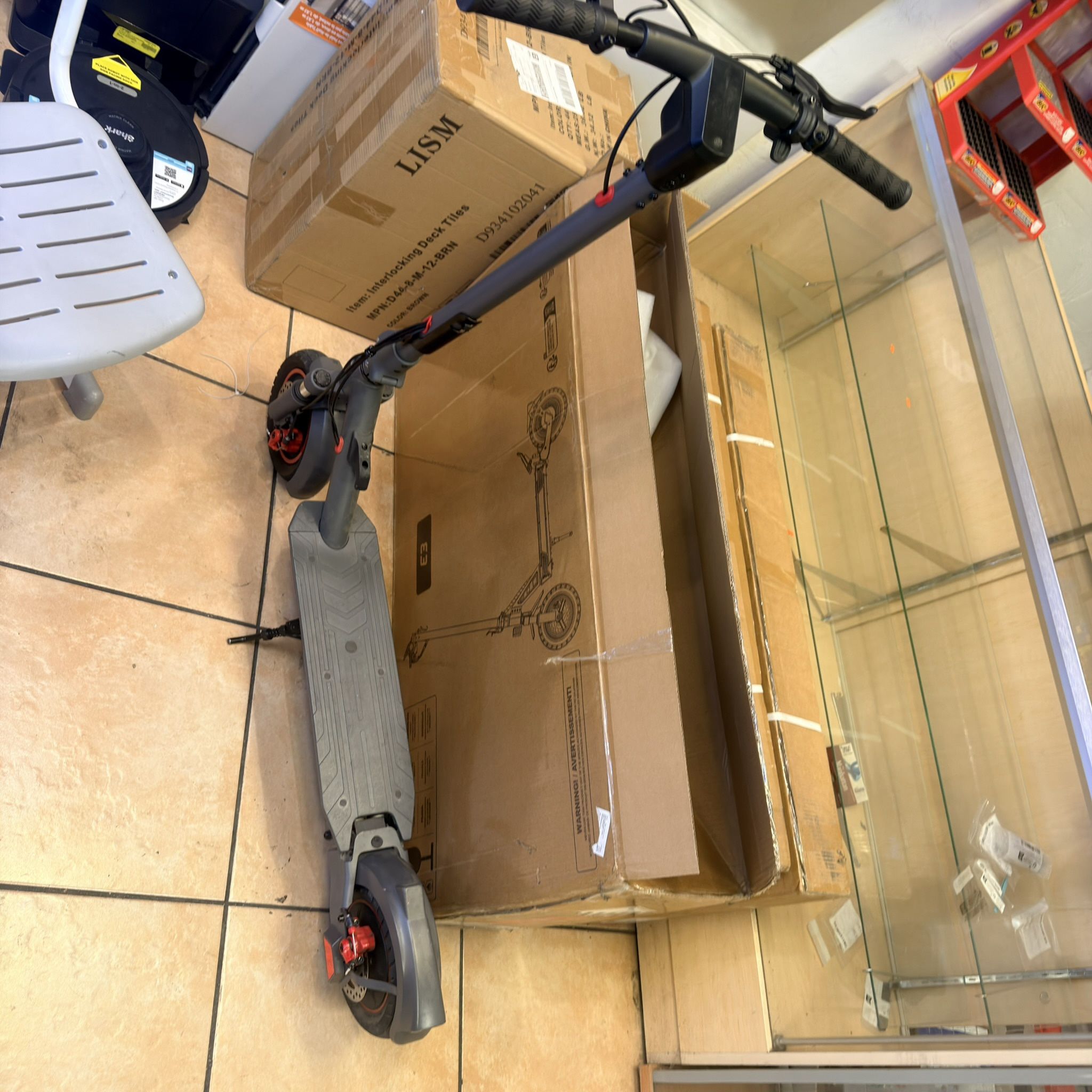 Electric Scooter 10 Inch Tires With Suspension