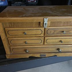 Wood Machinist Tool Box