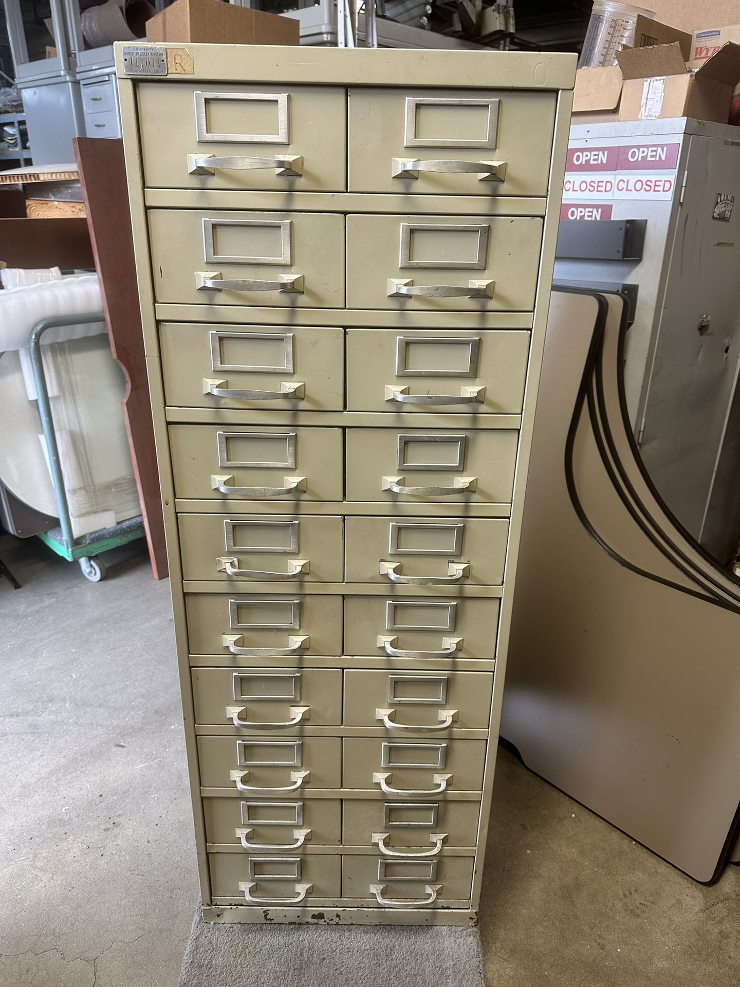 Index Filing Cabinet