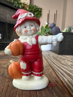 Dept 56 Snowbabies 'Don't be scared, Crow!' figurine (2003)