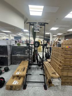 Power Tower Pull Up Bar Station