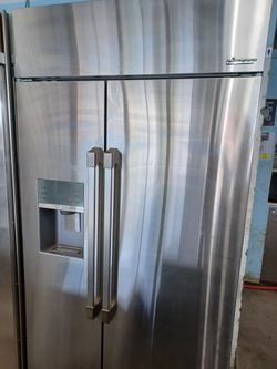 Decor Professional Grade Refrigerator Side by side design Top Cooled-Free delivery-120 Day Warranty