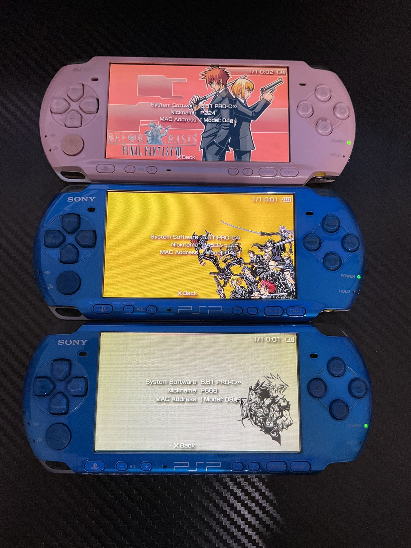 PSP 3000 Modded With Games