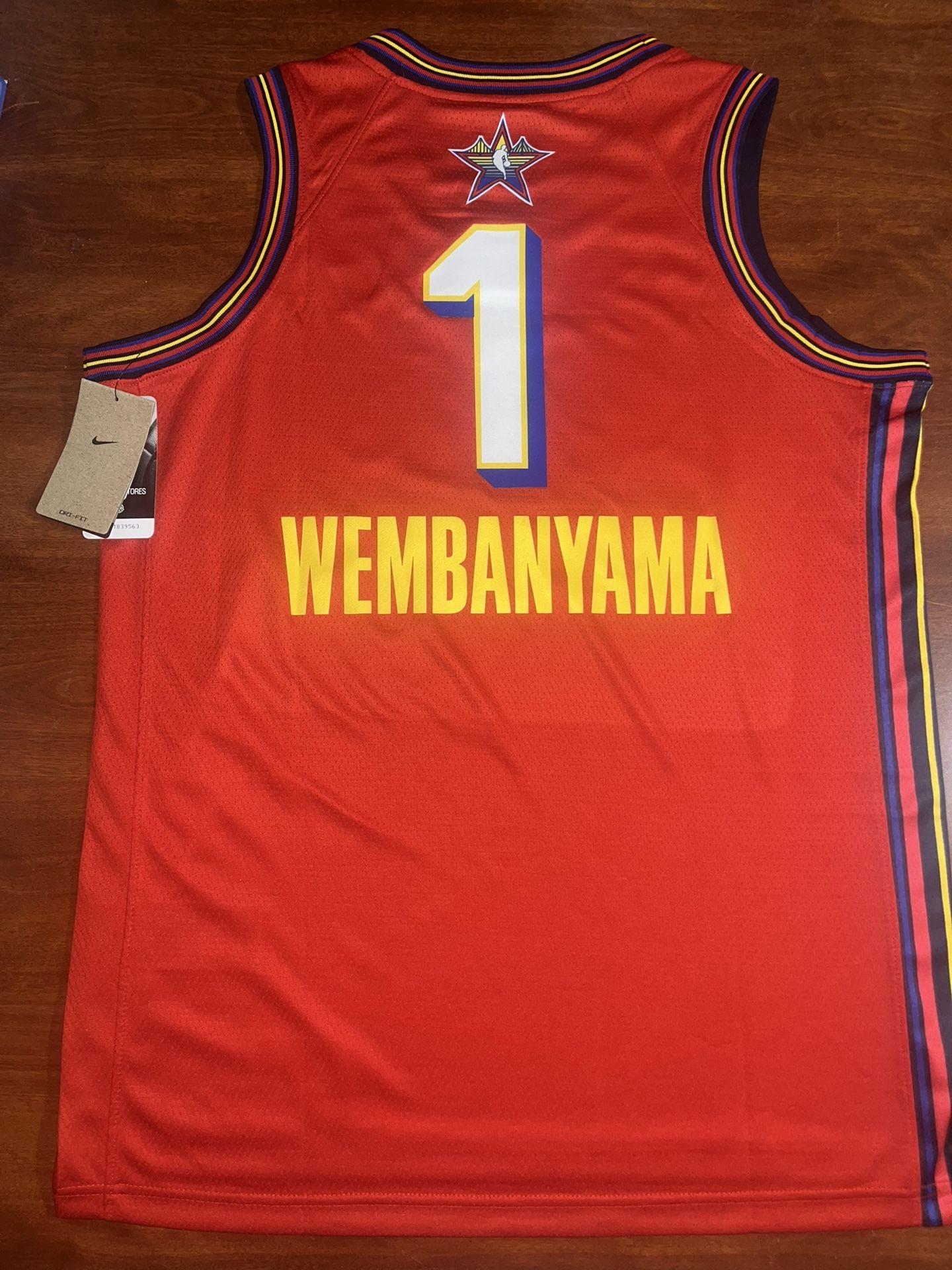 Wembanyama NBA Allstar Jersey 2025
