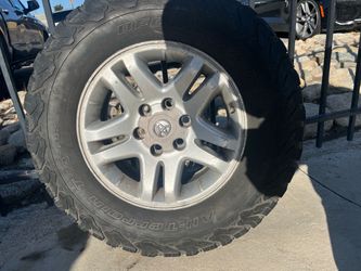 Toyota tire and rim