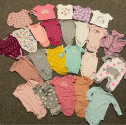 0-3 months baby girl clothes