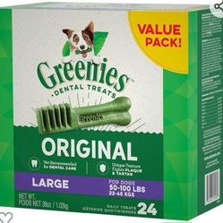 Greenies Dental Chews for Dogs, Large, 24 Count, 5 Pack

￼

￼

￼

￼

￼

￼

￼

If the puppy loves it, it can be a great training treat!GenXPage


