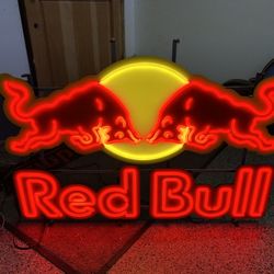 Red Bull Energy Drink Sign