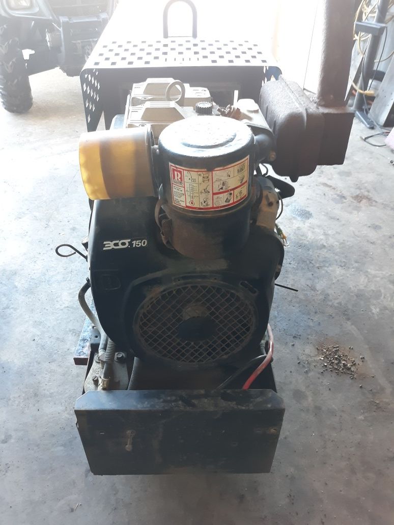 Miller Bobcat 225D Diesel welder generator FOR PARTS OR REPAIR for Sale