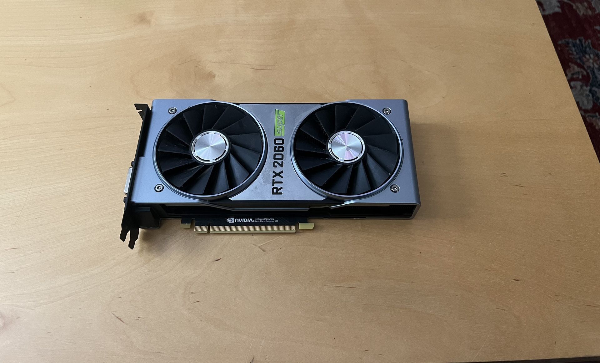 Nvidia RTX 2060 Super GPU - Founder’s Edition 8gb