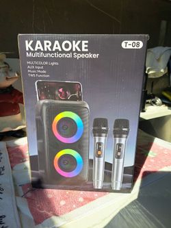 KARAOKE SPEAKER MACHINE