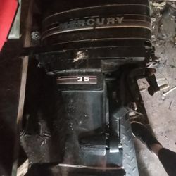 1998 35HP Mercury Boat Motor x2