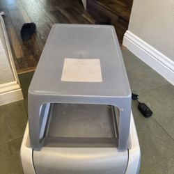 Pet Safe Scoop Free, Crystal Classic Self Cleaning Litter Box