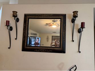 Mirror n sconce sold separately