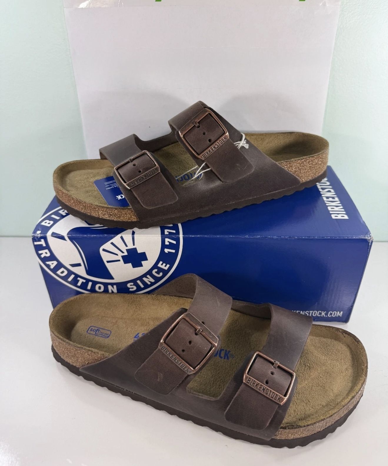New Birkenstock Arizona BS Habana Regular Fit Soft Footbed sandal - size 37/ 38/ 39/ 40/ 42