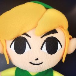 2007 Nintendo Legend of Zelda Toon Link Plush