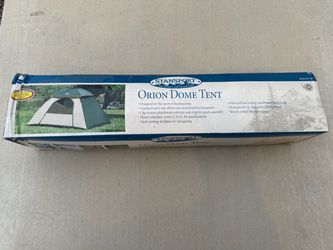 Vintage Unopened Stansport Orion Dome Tent